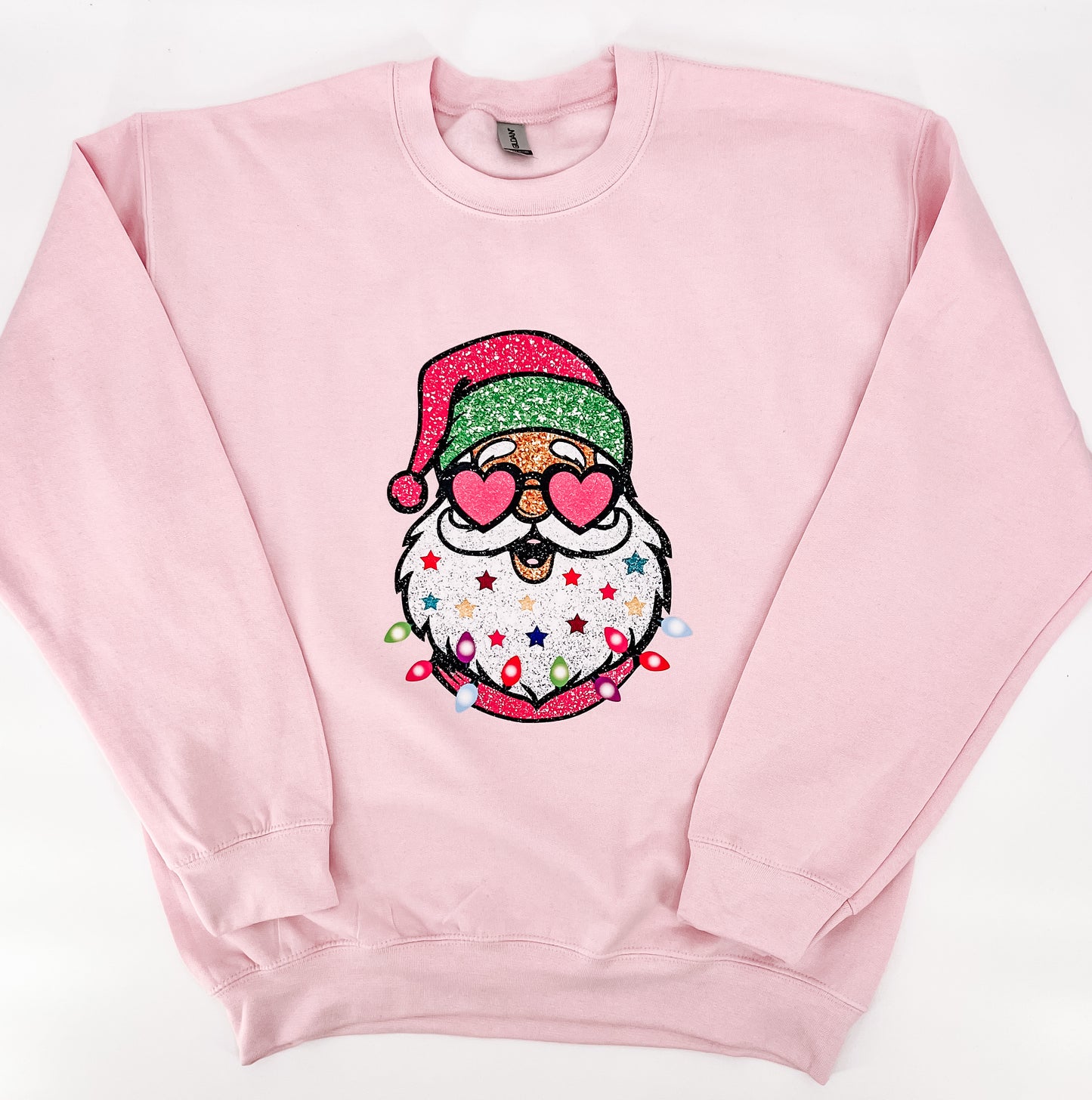 Glitter Santa