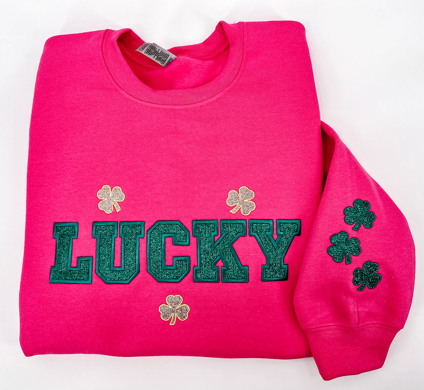 LUCKY, glitter