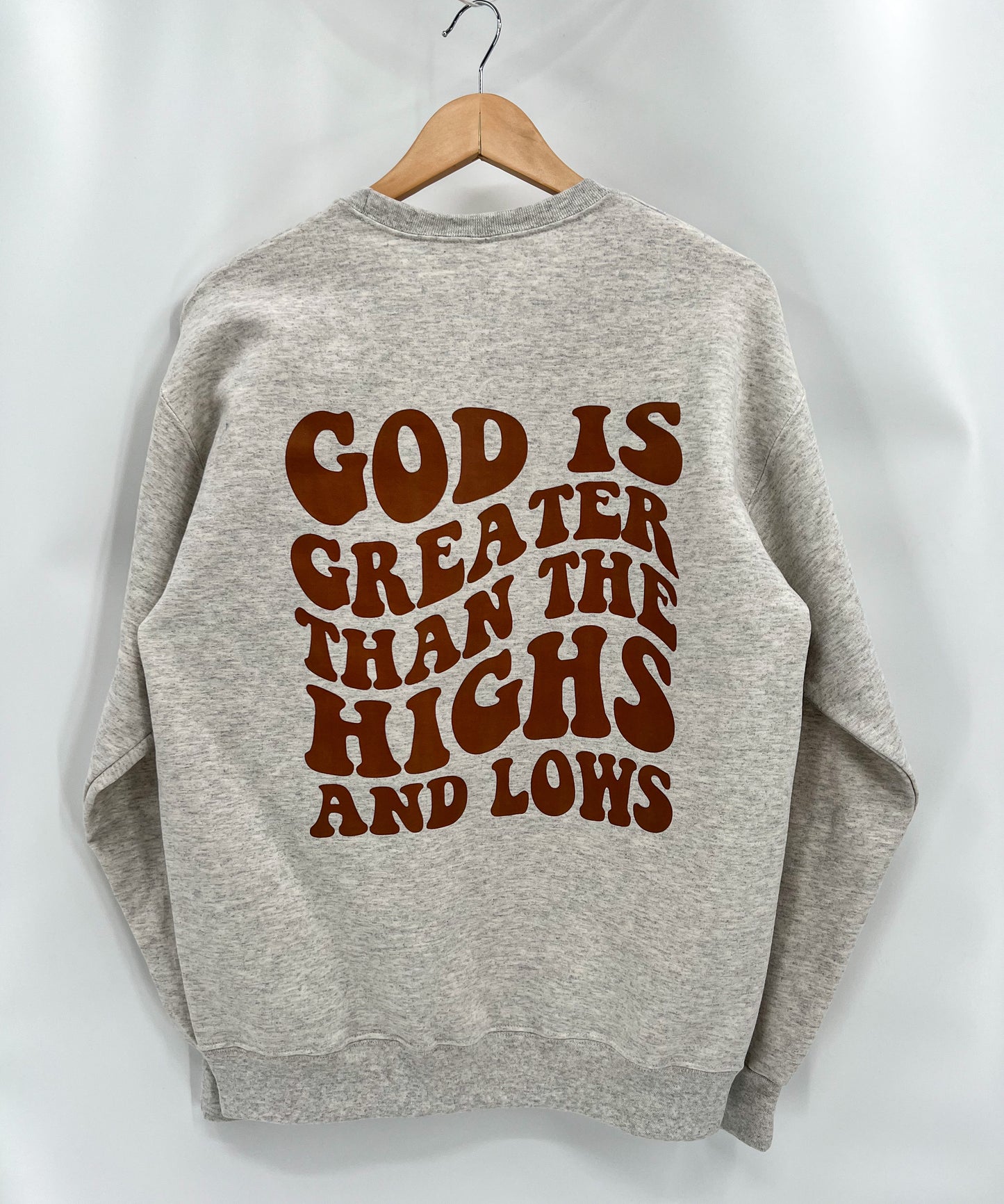 God is greater front and back design