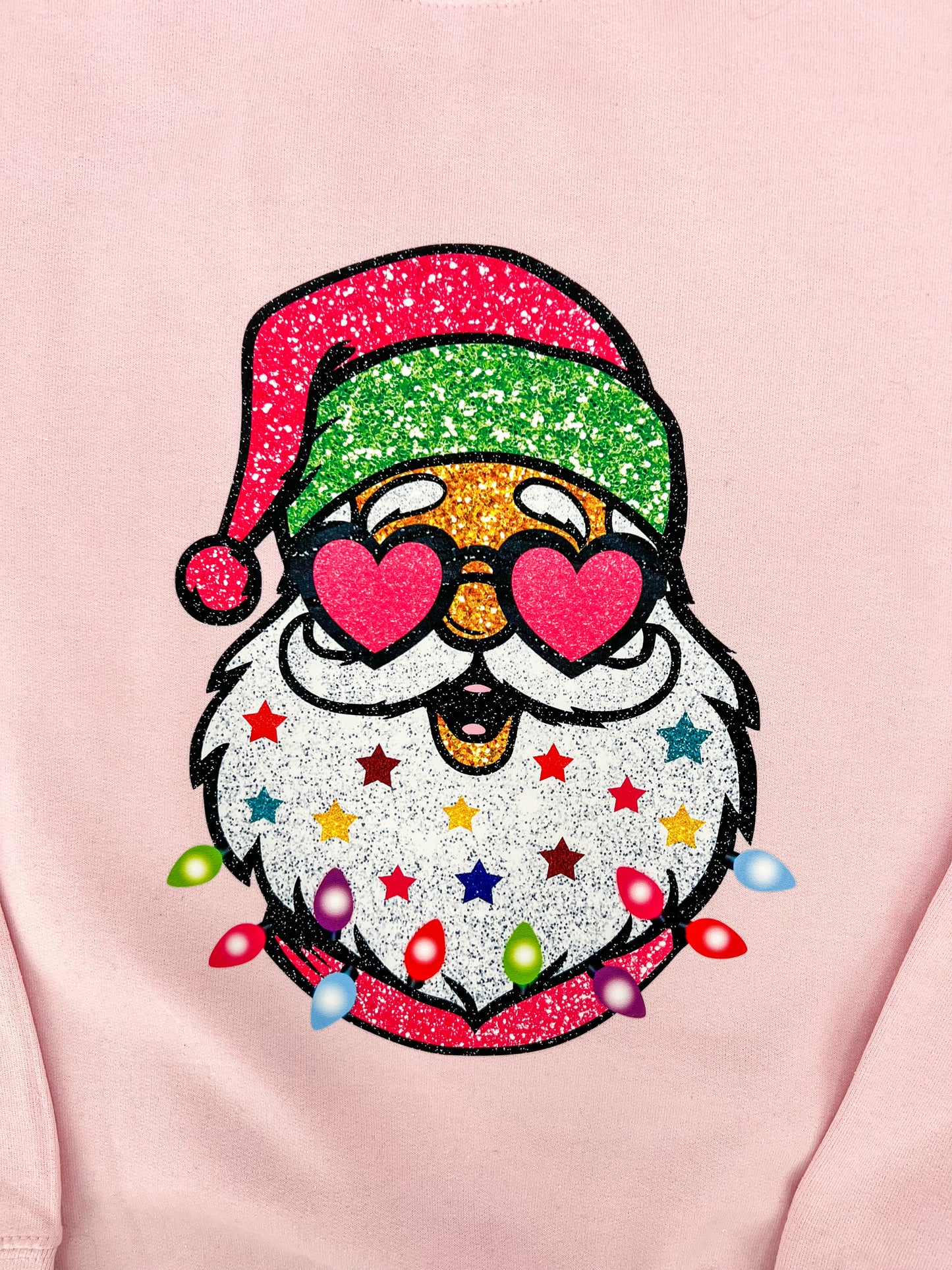 Glitter Santa