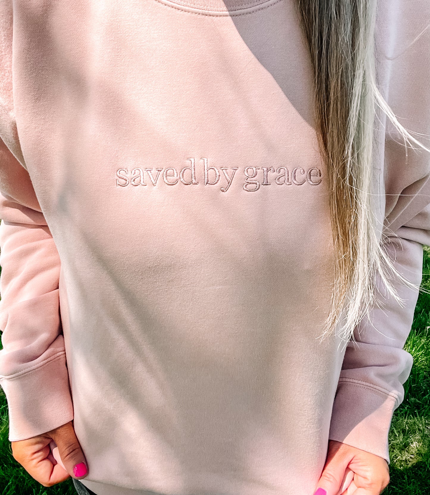 saved by grace, monochromatic