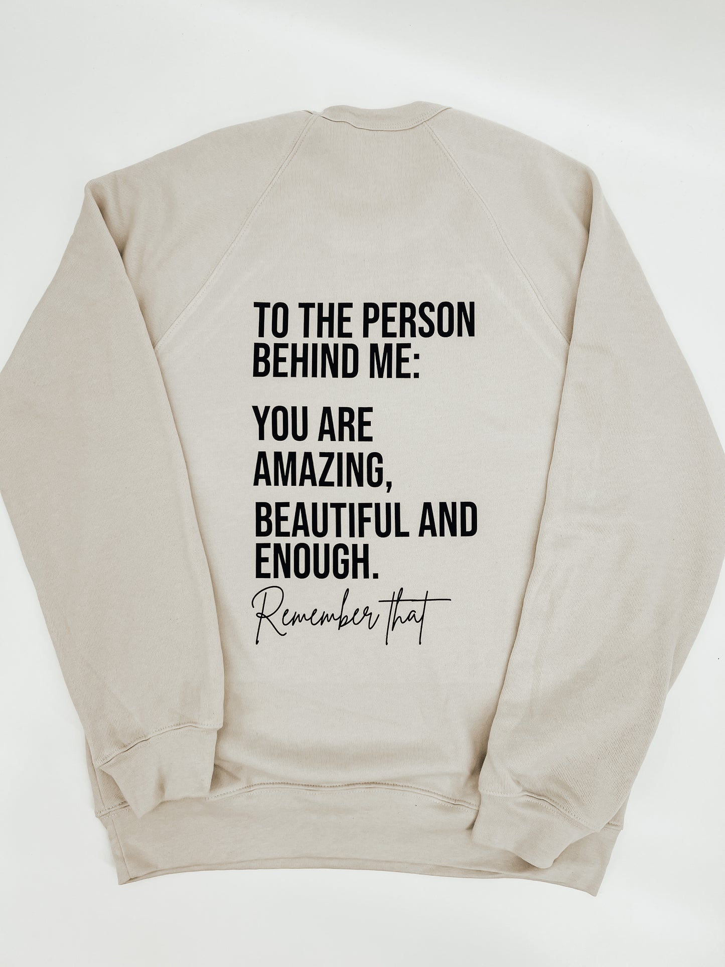 You Matter. Remember That.