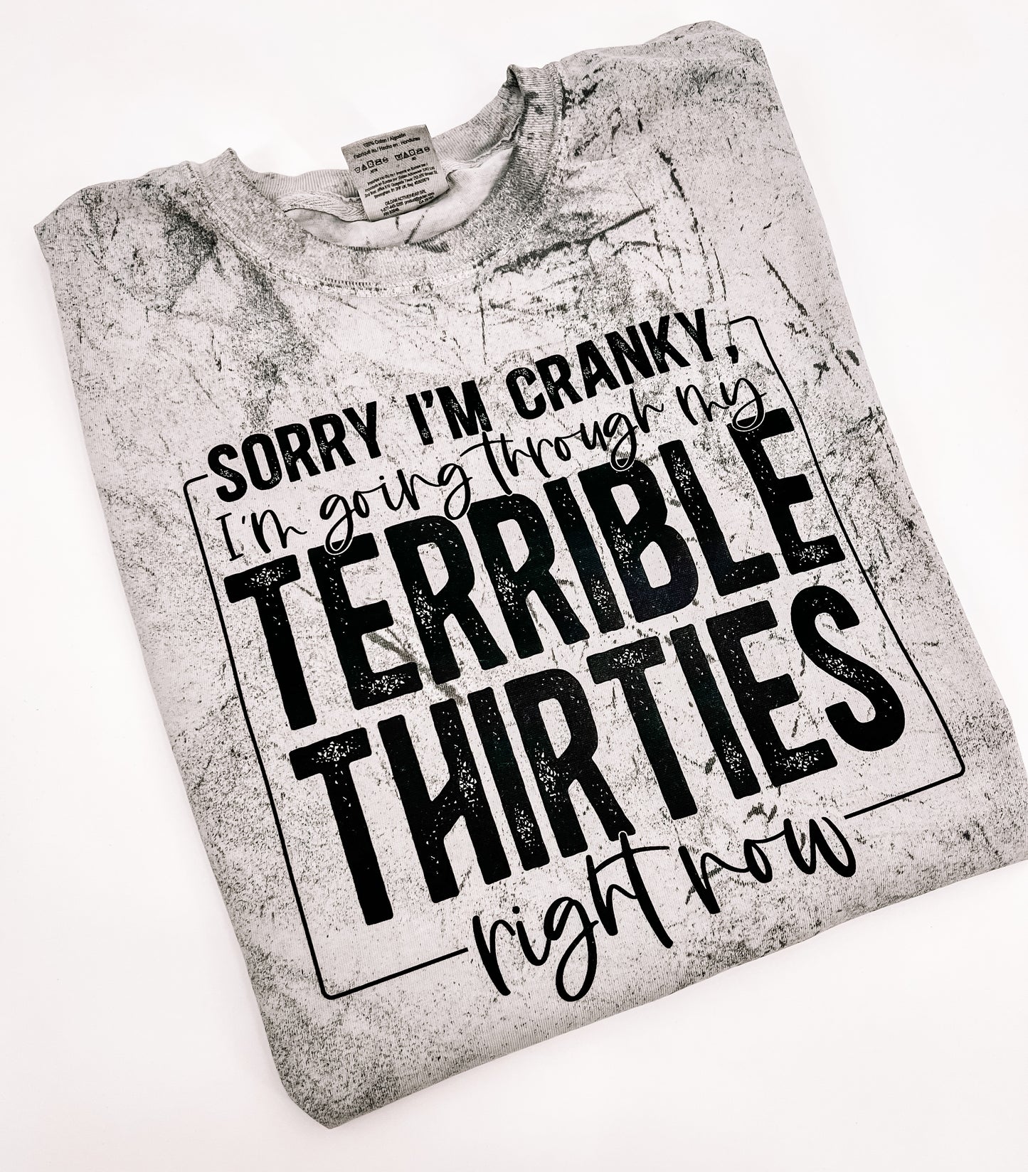 Sorry I’m Cranky