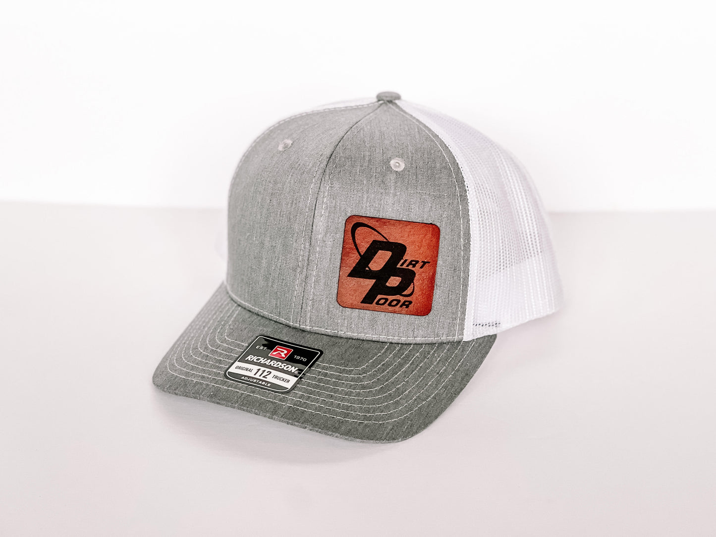 Custom Structured Leather Patch Hat