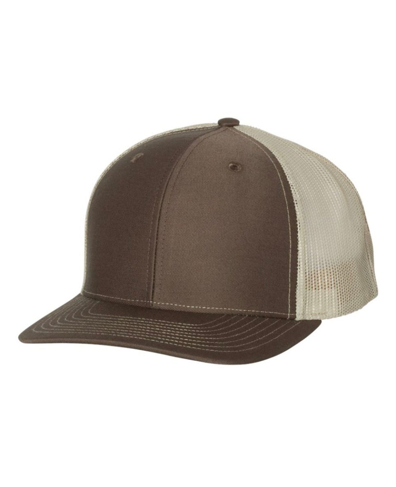 Custom Structured Leather Patch Hat