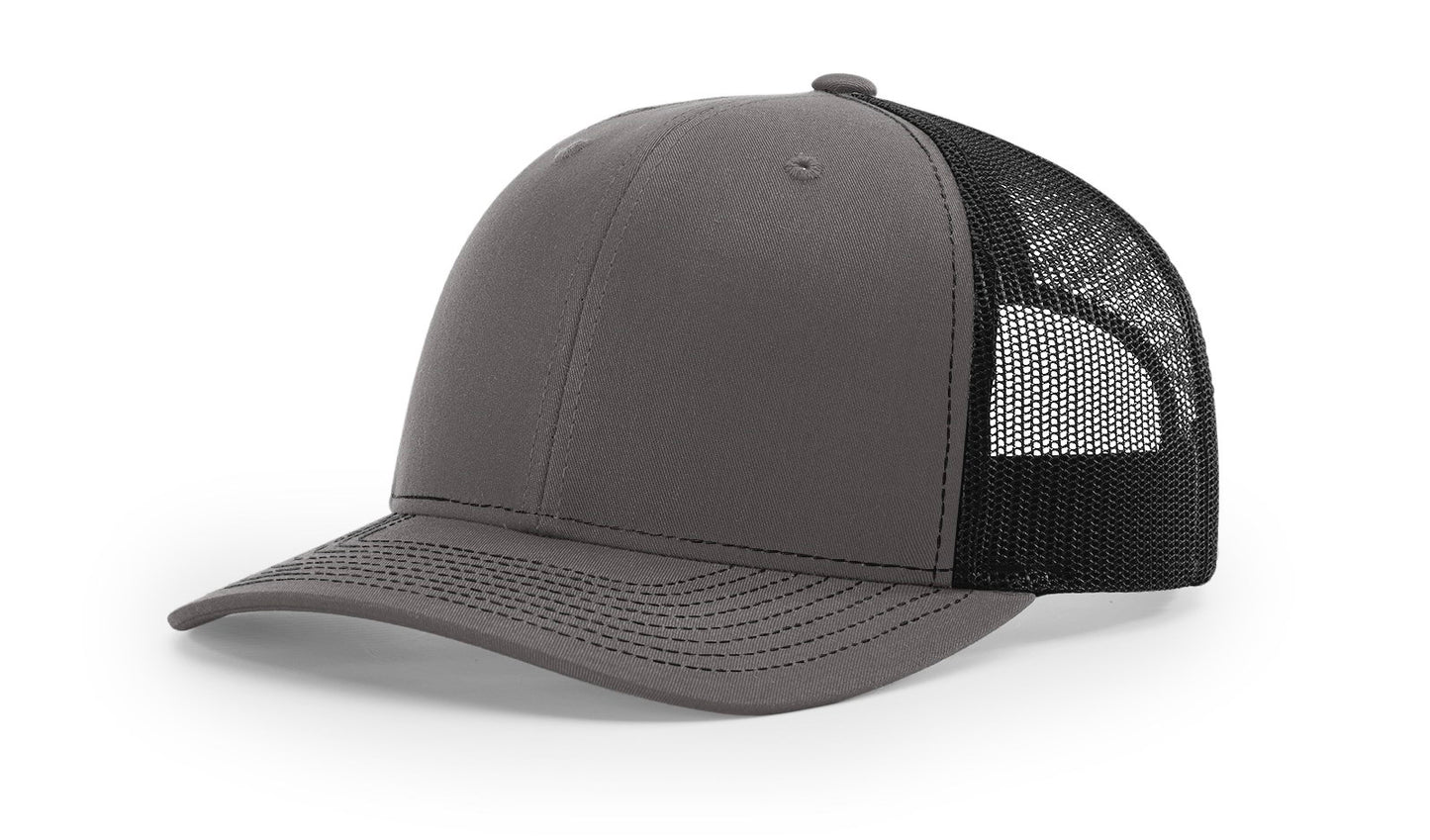 Custom Structured Leather Patch Hat